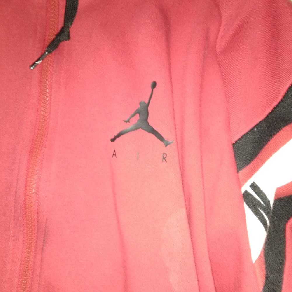 Air Jordan hoodie zip up warm jacket